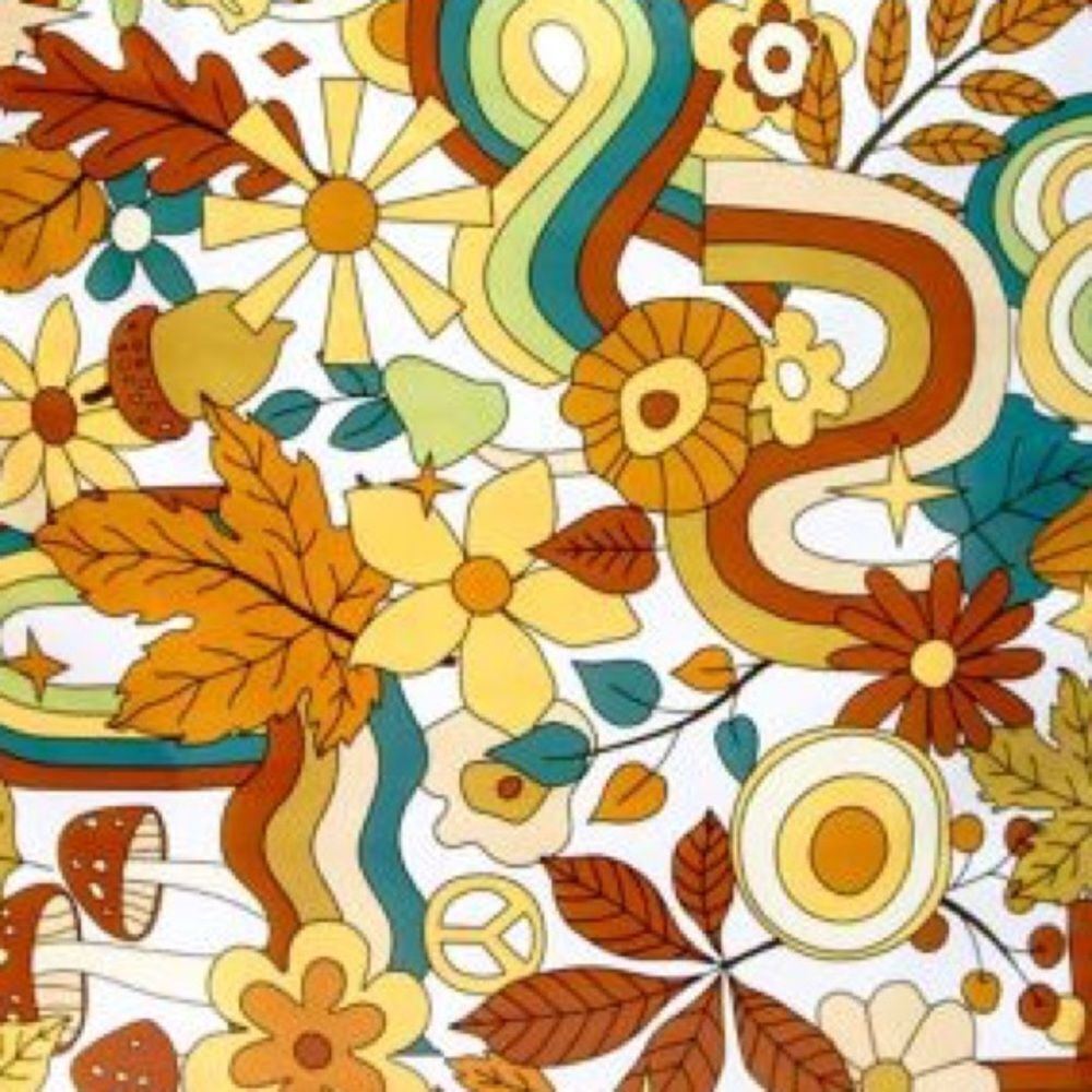 20- 10x13 Leafy Vibes Retro Print Poly Mailers - Picture 5 of 5